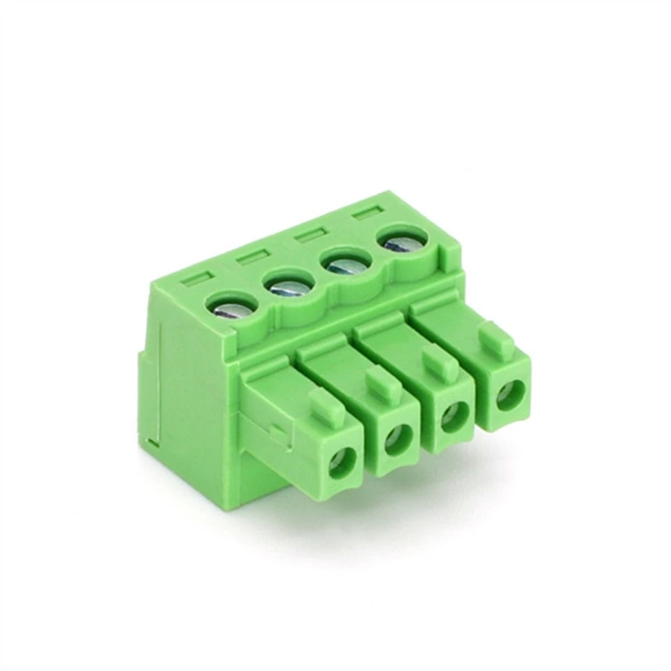 PCB ploggable tèminal blòk pou koneksyon fasil
